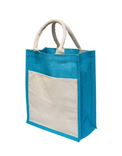 JB04 Jute Bag SeaBlue